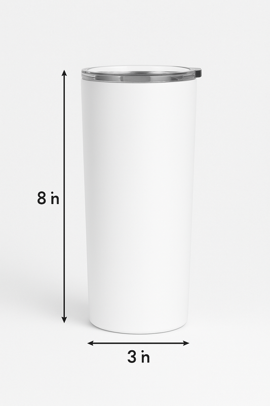 Our premium 20oz Stainless Steel Tumbler